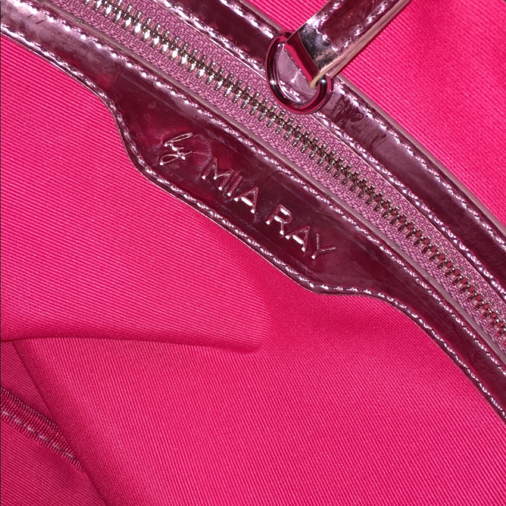 Glamaholic Pink Metallic Tote